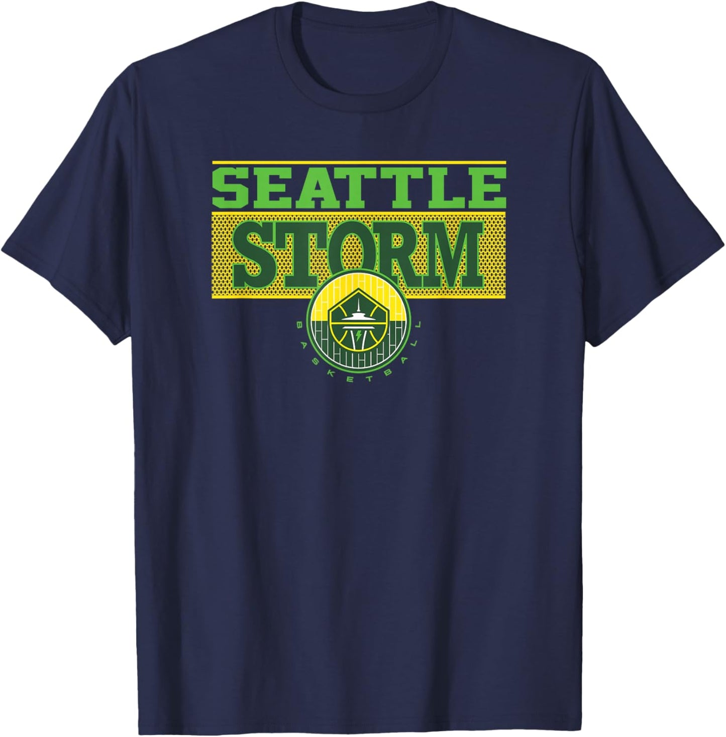 WNBA Seattle Storm Half Court T-Shirt - T-Shirt | Navy