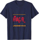 HVAC/R Journeyman Tradesmen Mechanic Engineer HVAC Tech T-Shirt - T-Shirt | Navy