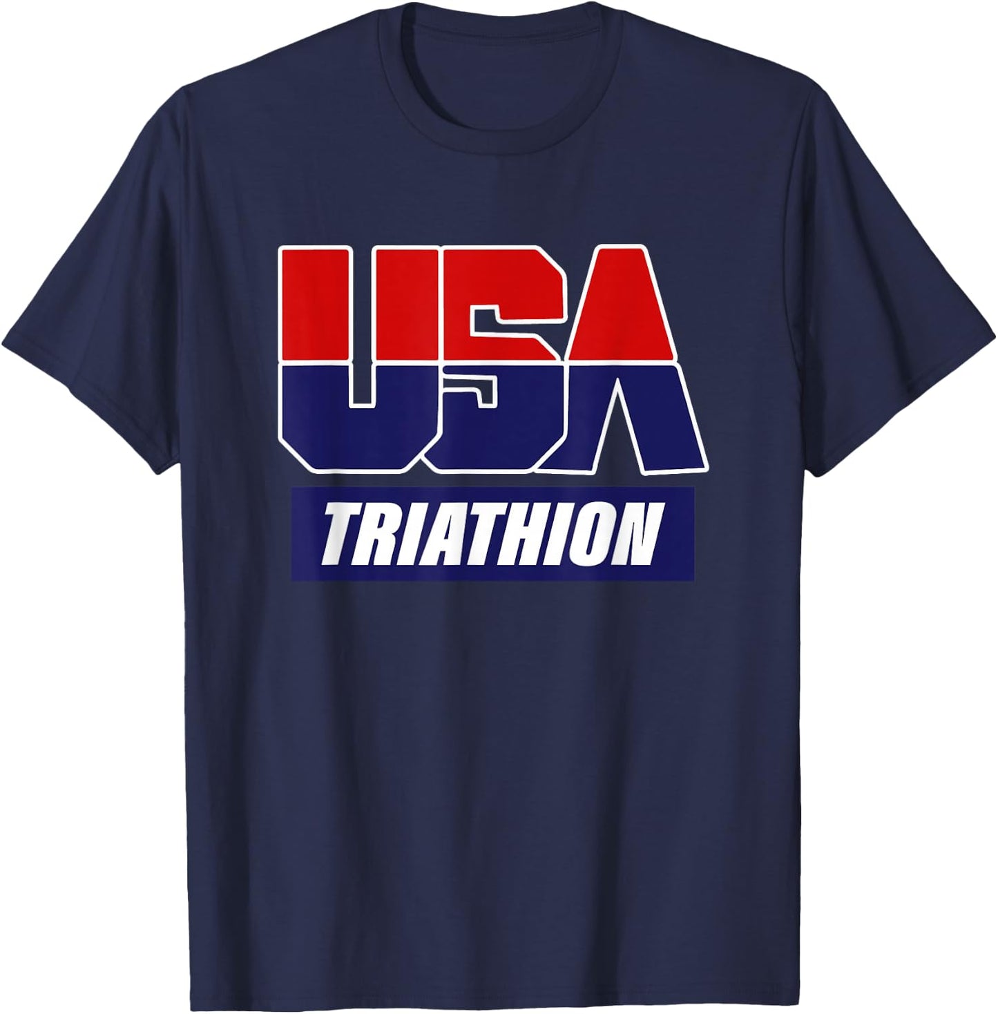 Triathlon 2021 USA Team T-Shirt - T-Shirt | Navy