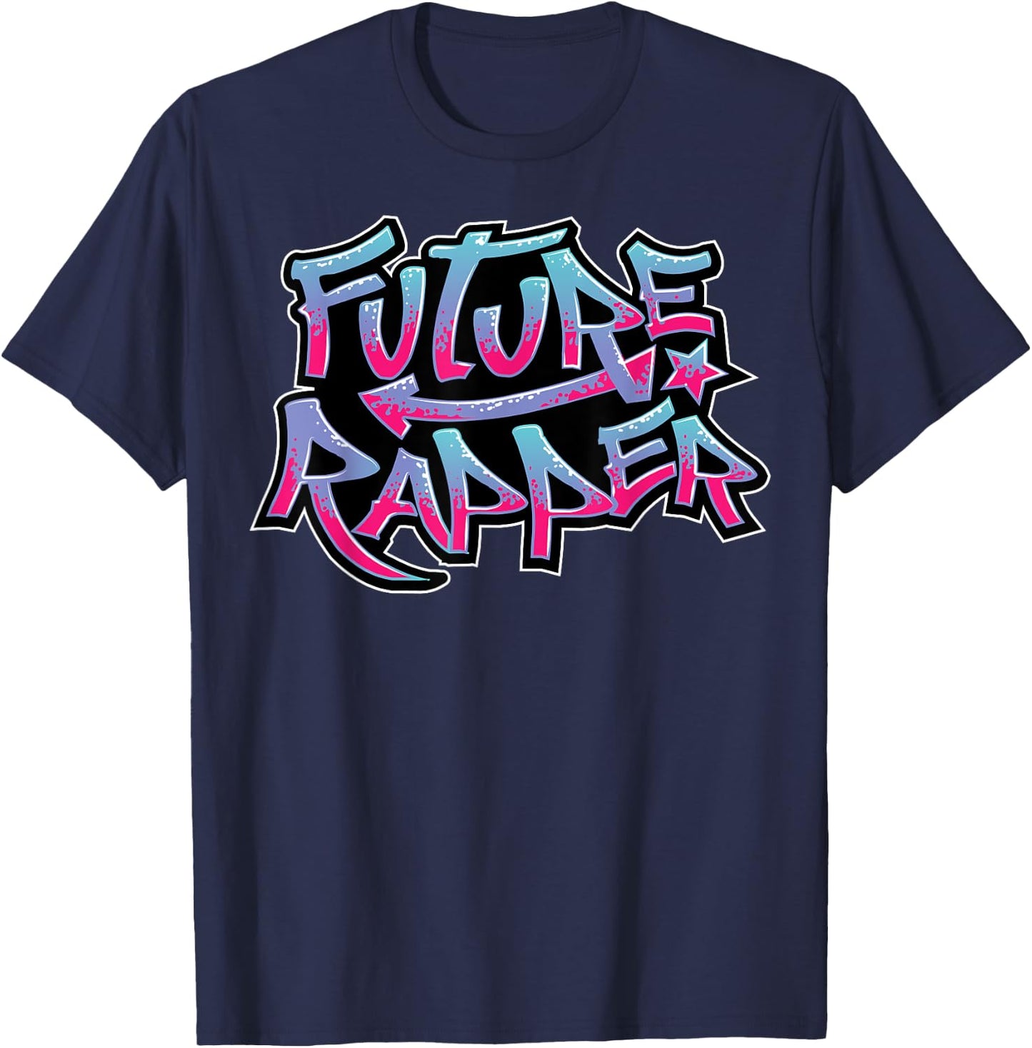 Cool Future Rapper Gift Rap Lover Artist Kids Graduation T-Shirt - T-Shirt | Navy