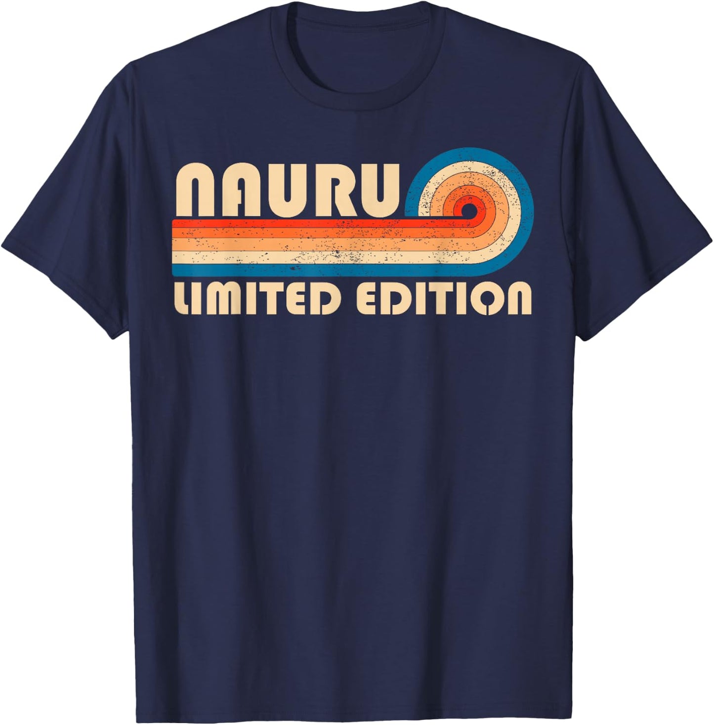 NAURU Country Travel Vacation Souvenir T-Shirt - T-Shirt | Navy