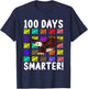 Animal Bird Cute Eagle Student Kids Gift 100 Days Of School T-Shirt - T-Shirt | Navy
