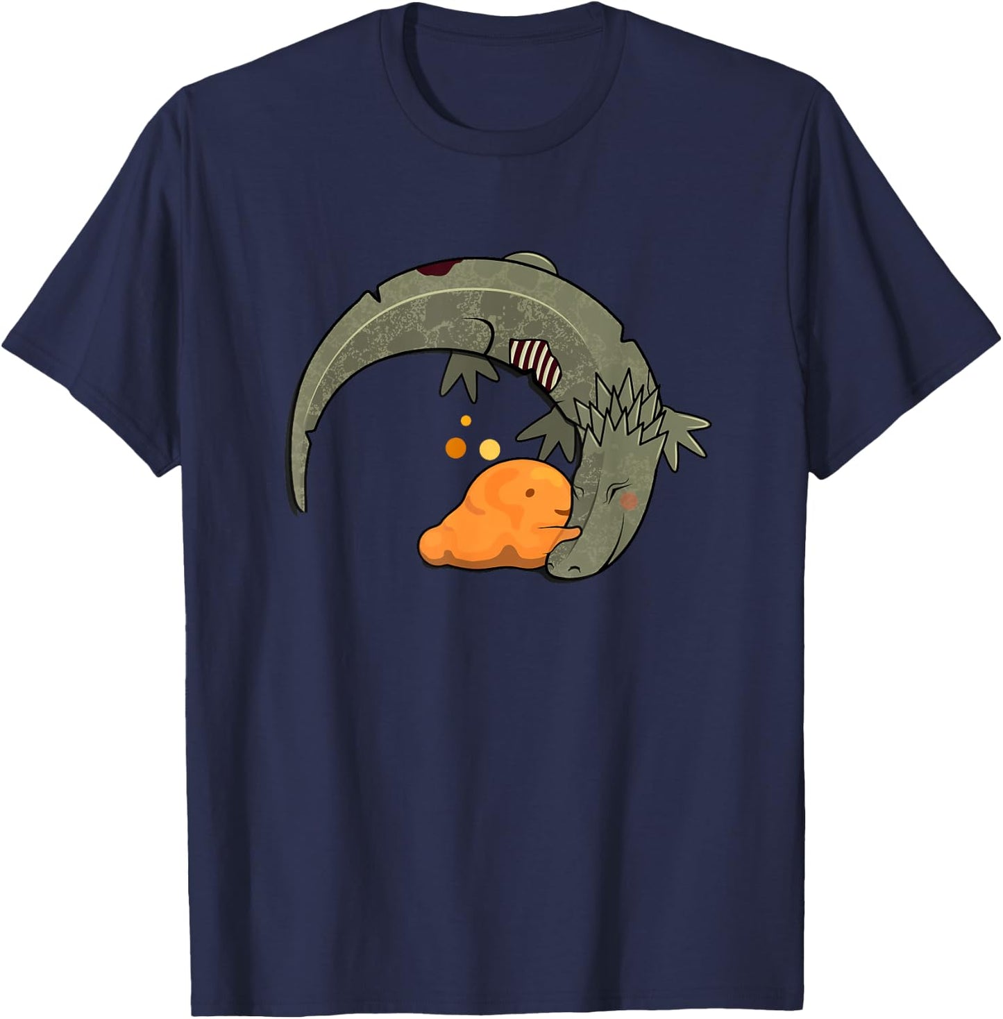 SCP999 + SCP682, SCP Foundation T-Shirt - T-Shirt | Navy