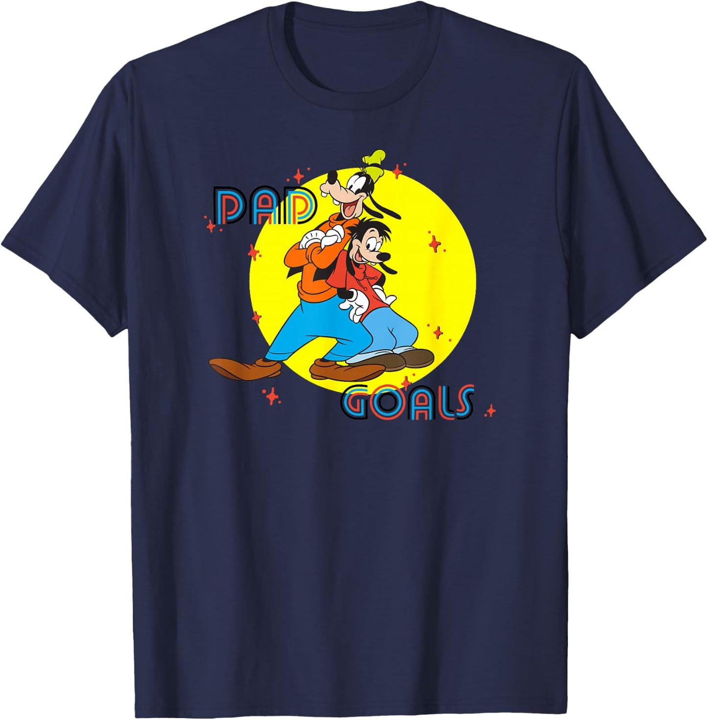 Disney Father's Day Goofy and Max T-Shirt - T-Shirt | Navy