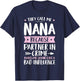 They Call Me Nana Because Partner In Crime Funny Mothers Day T-Shirt - T-Shirt | Navy