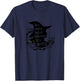 In A World Full Of Princesses Be A Witch Black Cat T-Shirt - T-Shirt | Navy
