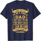 I didn't set out to be a single dad I set out father's day T-Shirt - T-Shirt | Navy