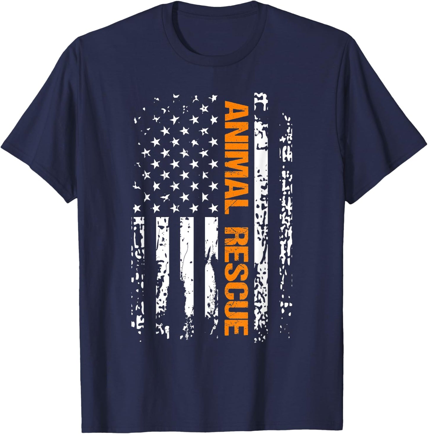Animal Rescue Shirt Animal Shelter Saving Animals Gift T-Shirt - T-Shirt | Navy