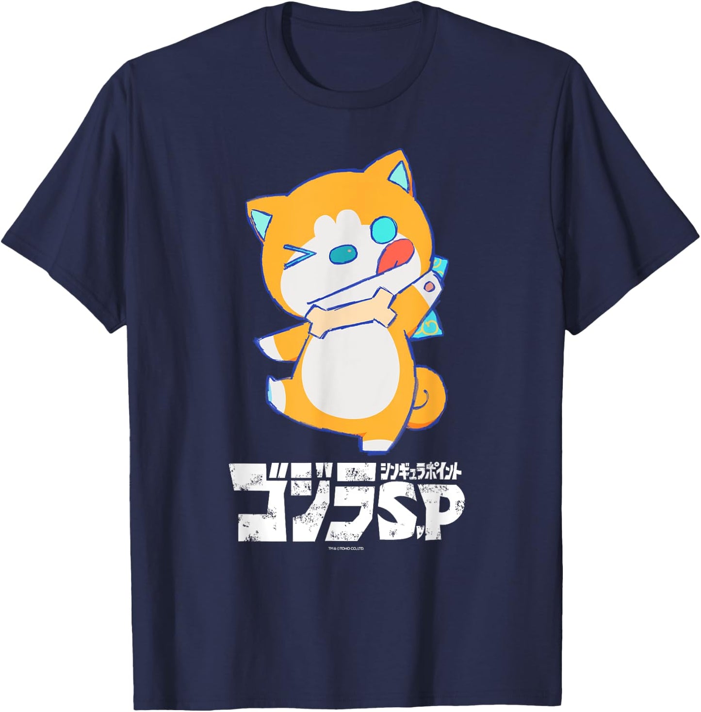 Godzilla Singular Point Pellops T-Shirt - T-Shirt | Navy
