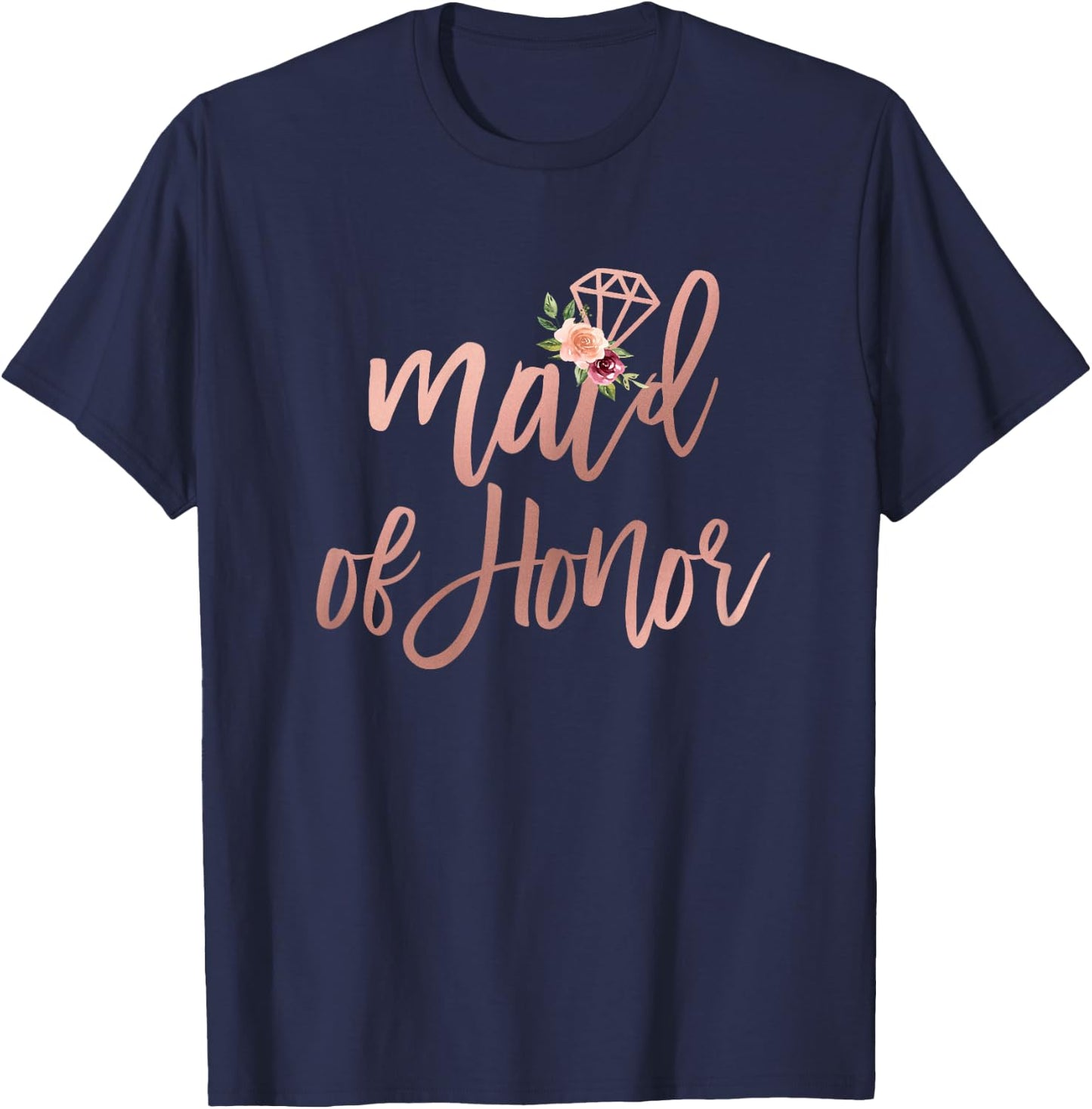 Wedding Shower for Sister from Bride to be Maid of Honor T-Shirt - T-Shirt | Navy