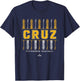 Vintage Baseball Bat Gameday Oneil Cruz Pittsburgh MLBPA T-Shirt - T-Shirt | Navy