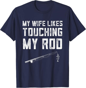 Fishing Gifts Funny Dirty Fishing Shirts T-Shirt - T-Shirt | Navy