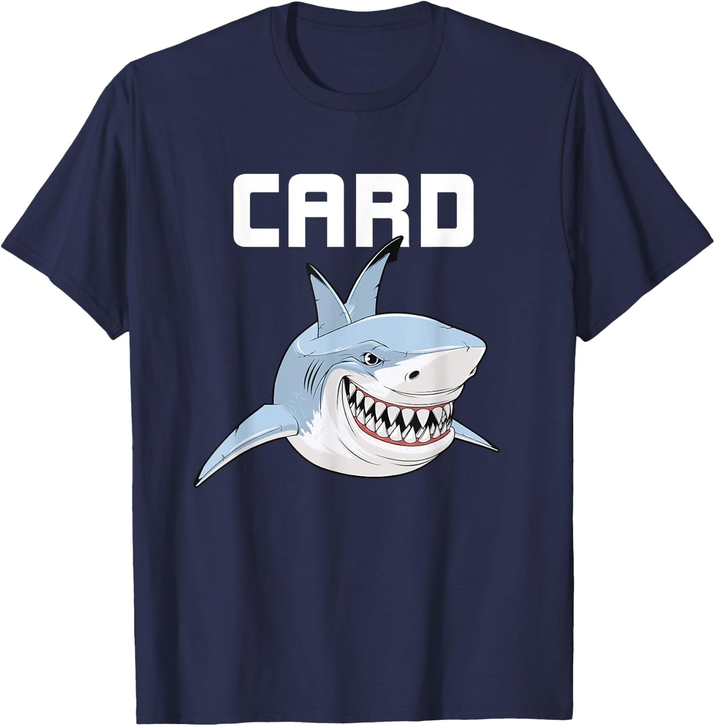 Card Shark Poker Spades Bridge Gambling Card Player Gift T-Shirt - T-Shirt | Navy
