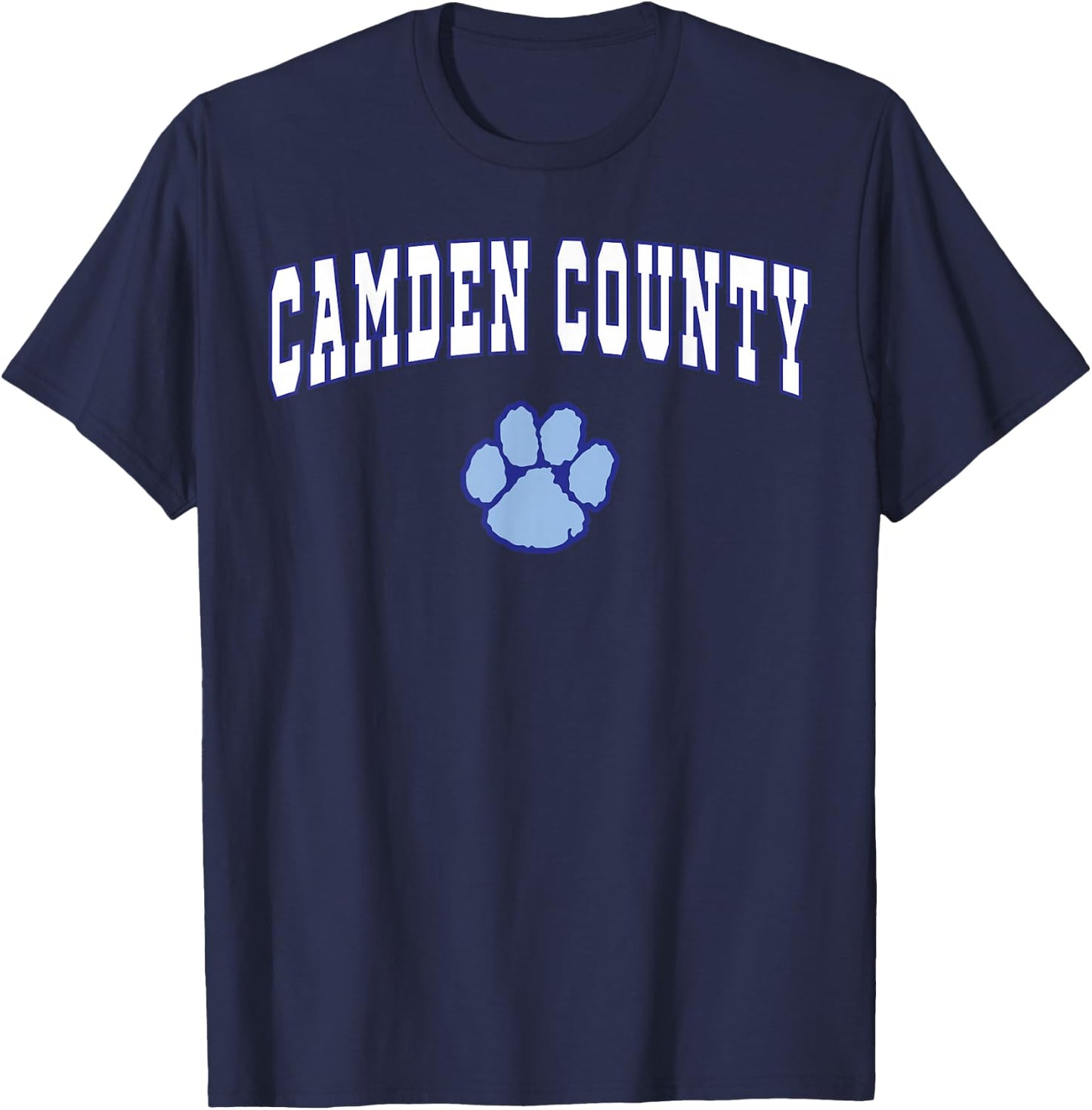 Camden County High School Wildcats T-Shirt - T-Shirt | Navy
