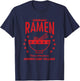 Naruto Shippuden Foodie Ichiraku Ramen Anime T-Shirt - T-Shirt | Navy