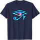 GALAXY STYLE by yuma Eye of Horus Egyptian Protection Symbol Lucky Charms T-Shirt - T-Shirt | Navy
