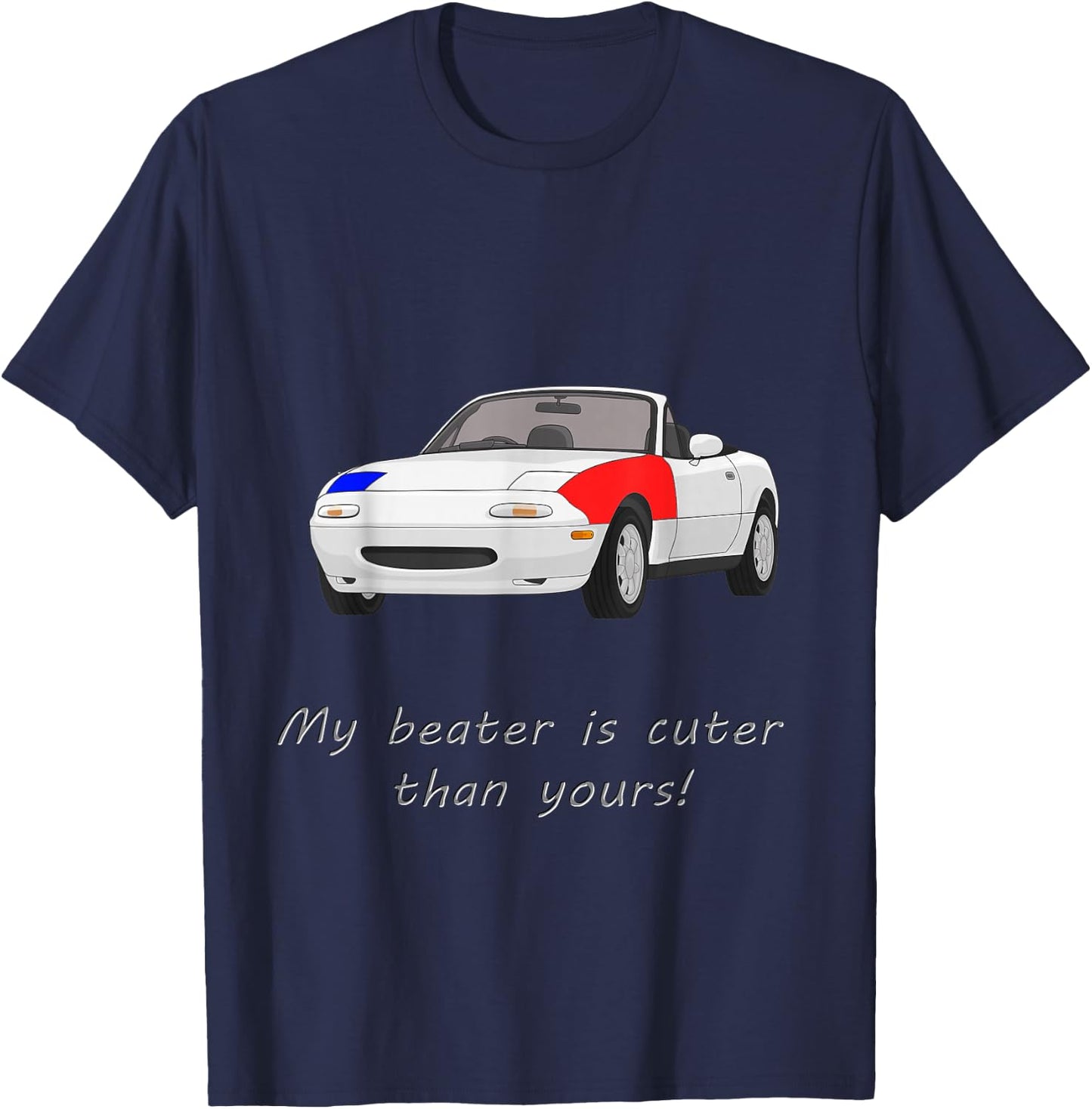 Beater Miata T-Shirt - T-Shirt | Navy