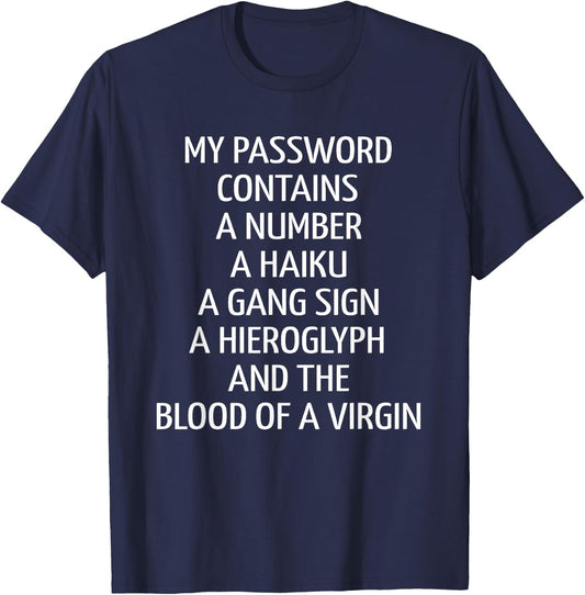 Funny Cybersecurity And Sysadmin Computer Geek T-Shirt - T-Shirt | Navy