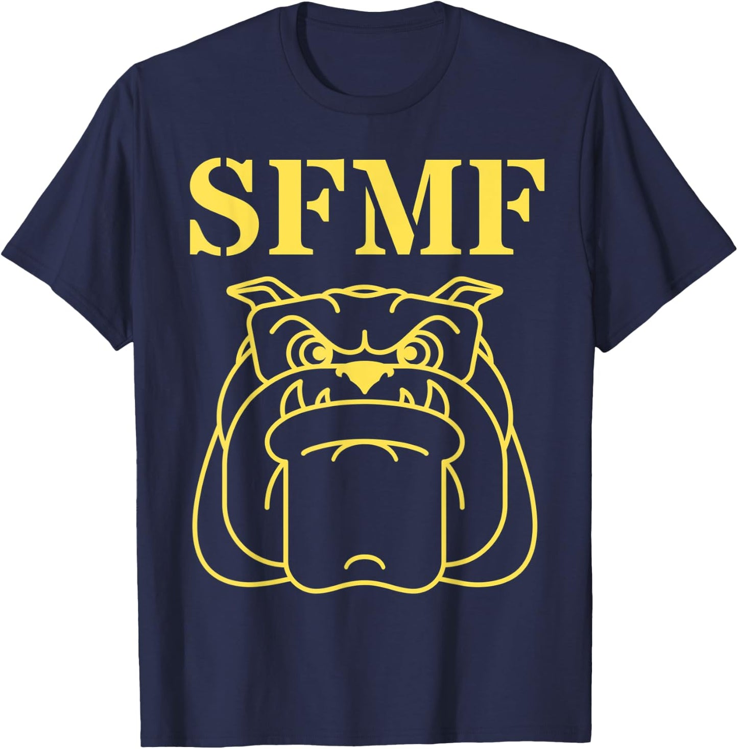 SFMF Bulldog devildog Women T-Shirt - T-Shirt | Navy