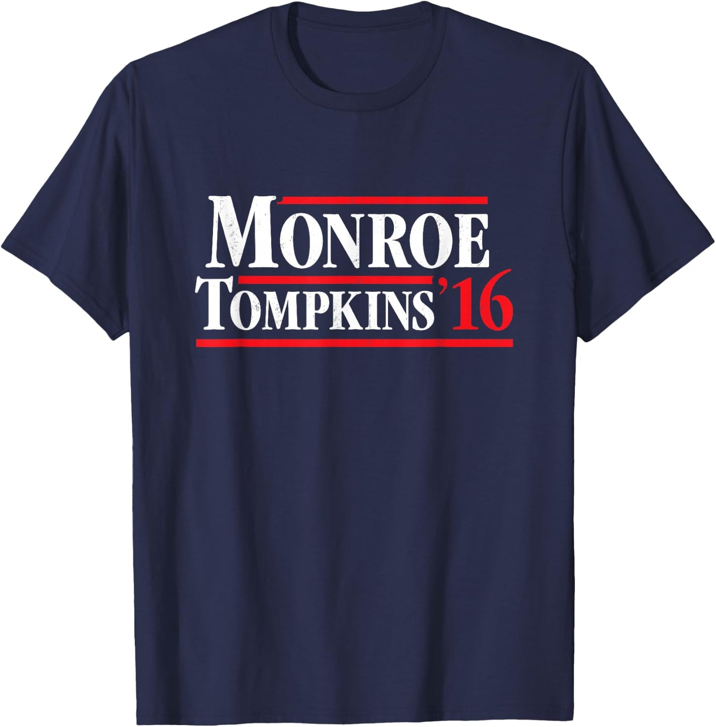 President James Monroe 1816 - Retro 4th of July T-Shirt - T-Shirt | Navy