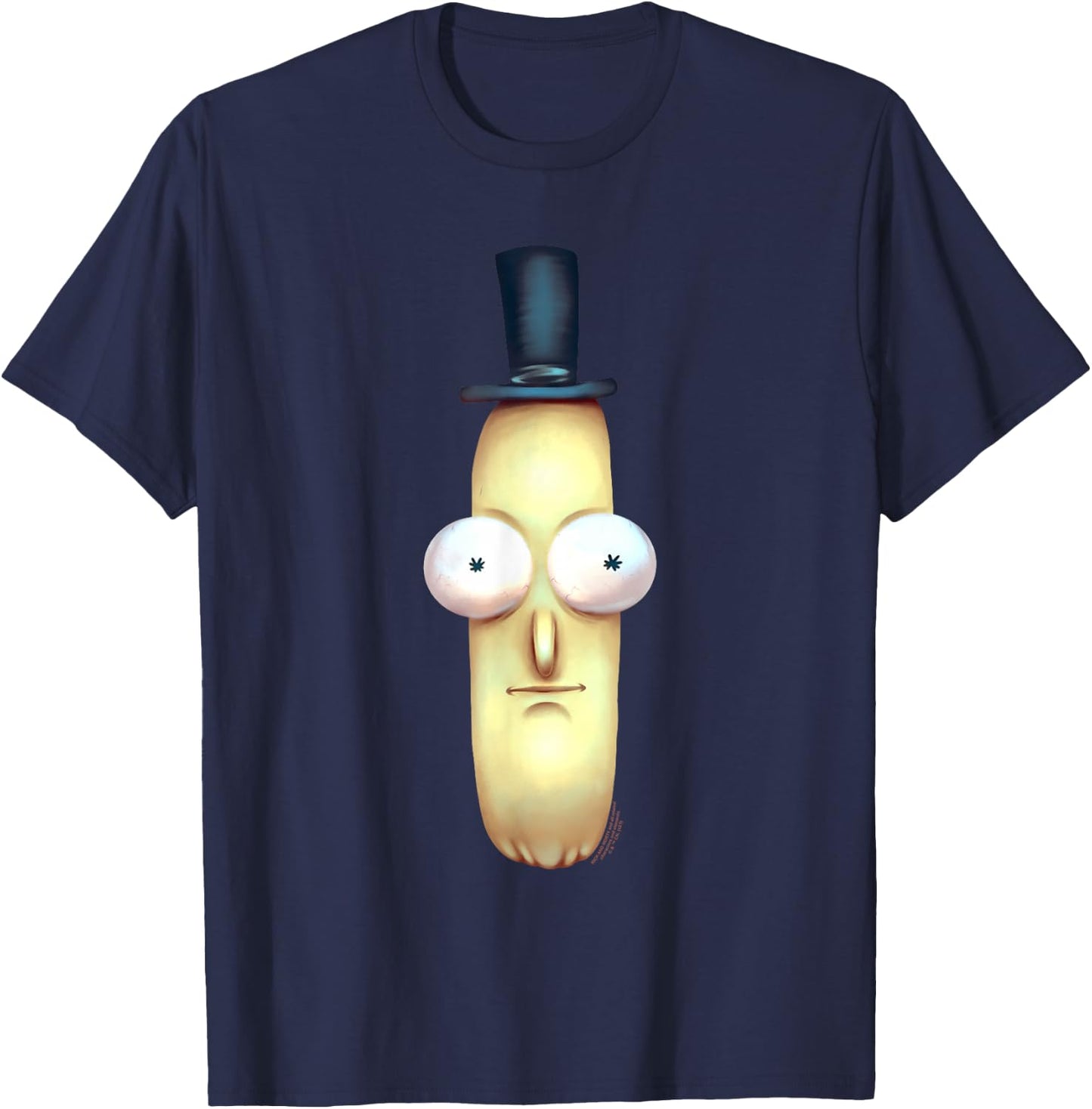 Rick and Morty Poopy Butthole Alternative Reality T-Shirt - T-Shirt | Navy