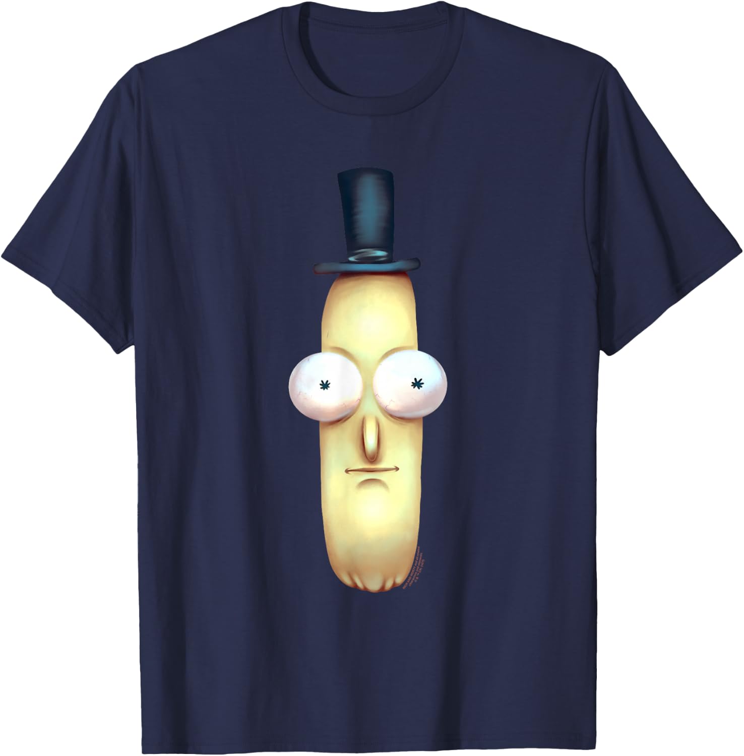 Rick and Morty Poopy Butthole Alternative Reality T-Shirt - T-Shirt | Navy