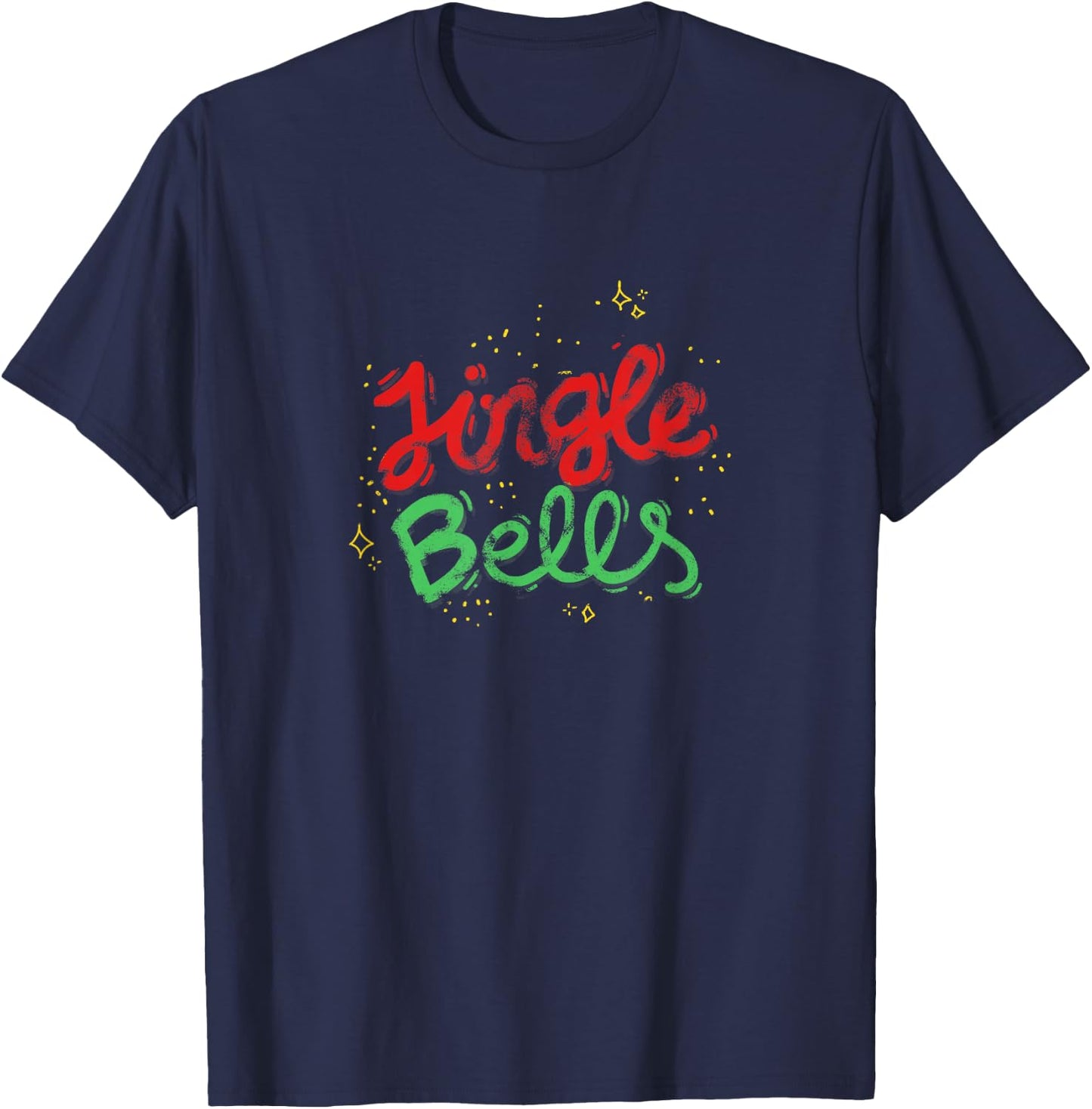 Jingle Bells T-Shirt - T-Shirt | Navy
