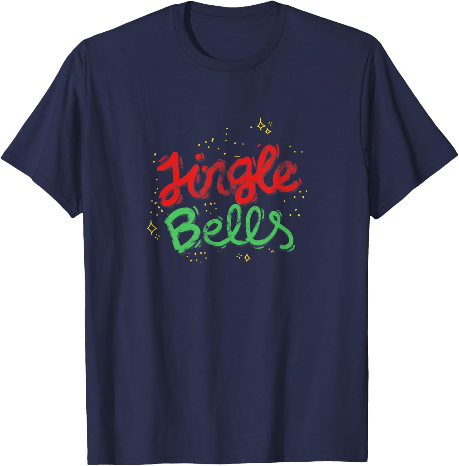 Jingle Bells T-Shirt - T-Shirt | Navy