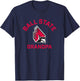 Ball State University Cardinals Arched Grandpa T-Shirt - T-Shirt | Navy