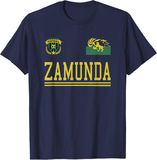 Coming to America Football Jersey T-Shirt - T-Shirt | Navy
