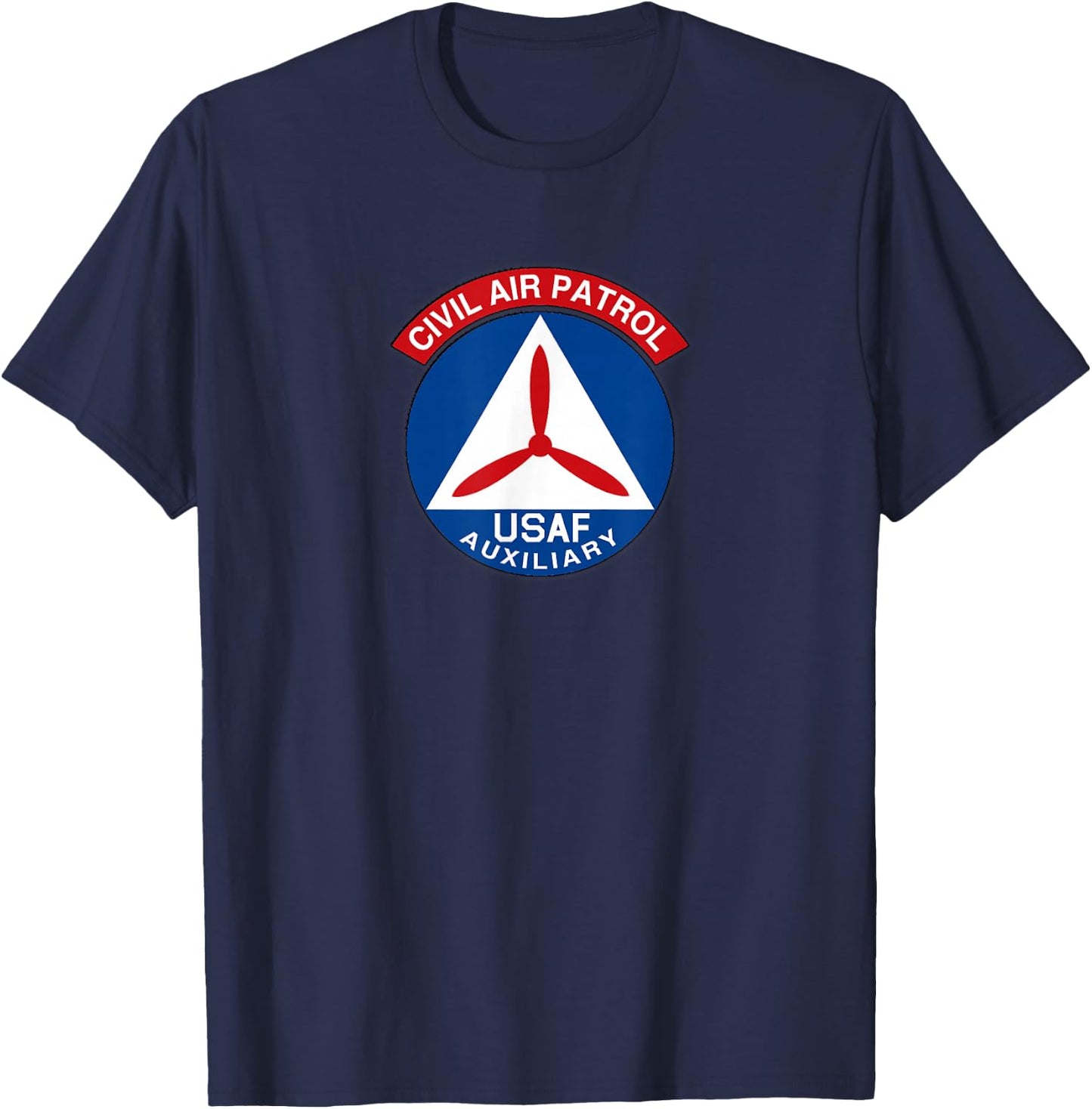 Best Civil Air Patrol Gifts Patch Air Force Auxiliary USAF T-Shirt - T-Shirt | Navy