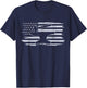 Blacksmith - Hammer Anvil USA Flag Knife Maker Steel Gift T-Shirt - T-Shirt | Navy