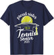 Tennis senior sister class of 2025 T-Shirt - T-Shirt | Navy
