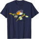 Spotted Towhee Beautiful Bird T-Shirt - T-Shirt | Navy