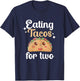 Eating tacos for two maternity T-Shirt - T-Shirt | Navy