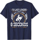 Bucking Bronco Only Need 8 Seconds, Rodeo Cowboy Bronc Rider T-Shirt - T-Shirt | Navy