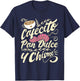 Cafecito Pan Dulce y Chisme - Funny Latina Hispanic Mexican T-Shirt - T-Shirt | Navy