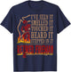 Retired Fireman Firefighter Axe Fire Gift T-Shirt - T-Shirt | Navy