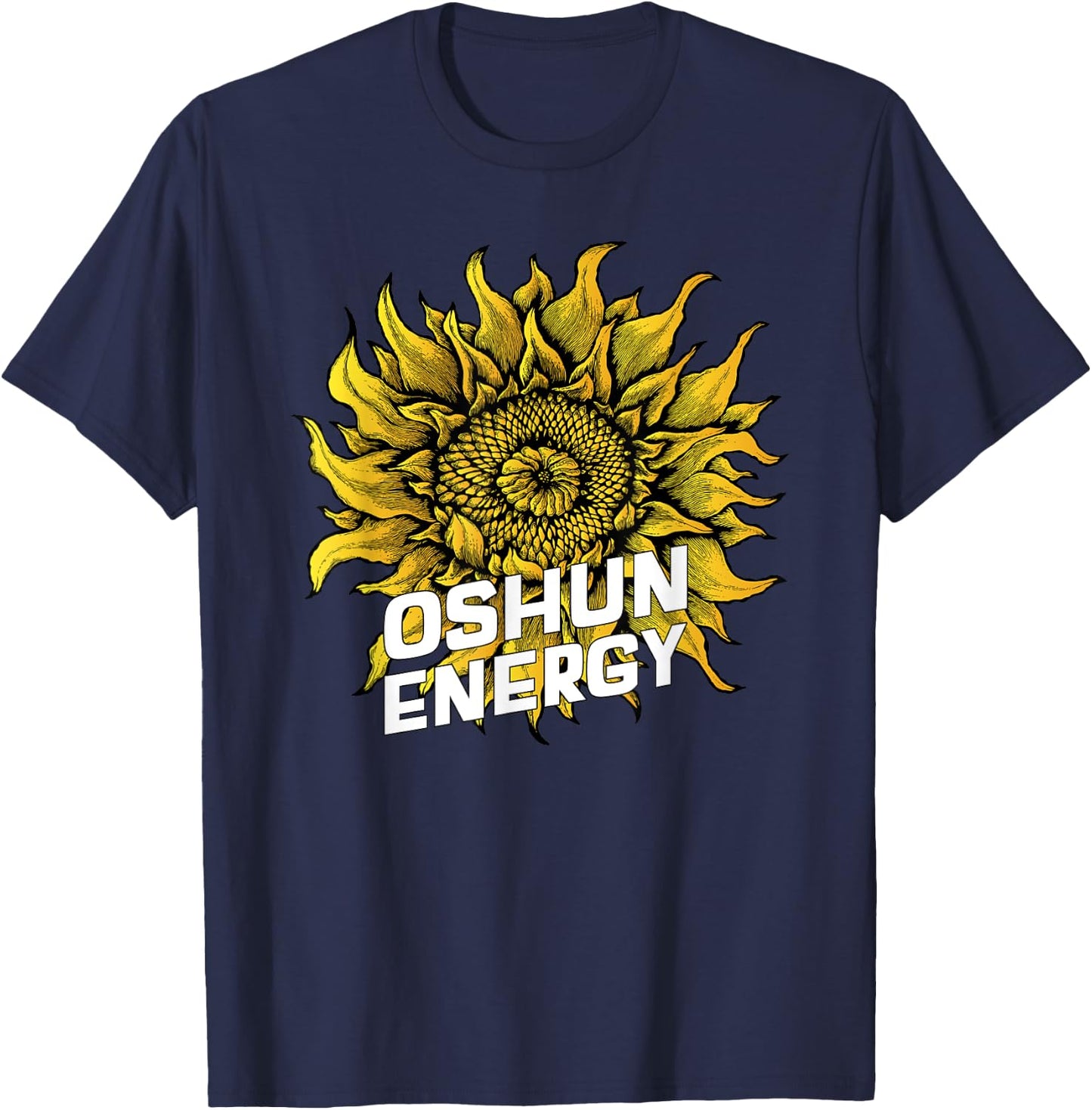 Oshun Energy T-Shirt - T-Shirt | Navy