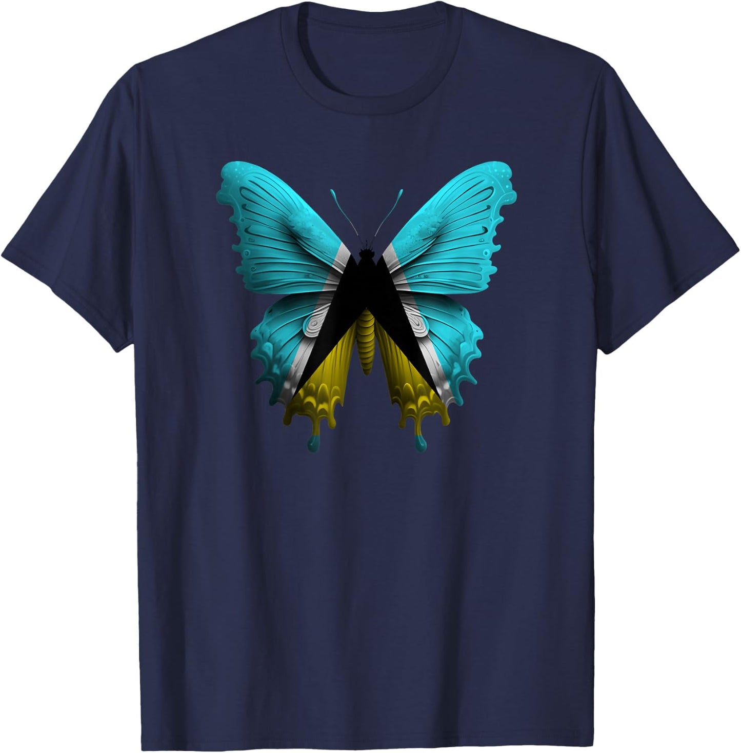 Saint Lucia T-Shirt - T-Shirt | Navy