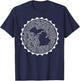 Cracked Toad Design Co. Michigan Breweries - -Adults, Black, Small T-Shirt - T-Shirt | Navy