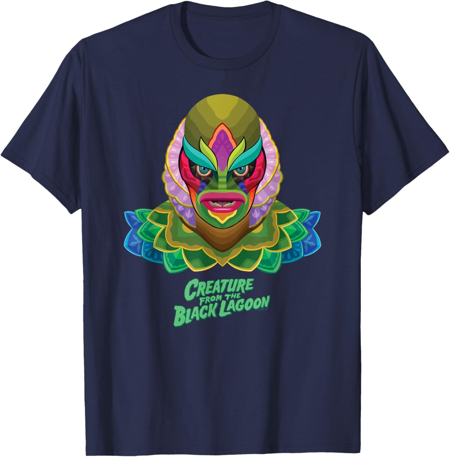 Universal Monsters Creature from the Black Lagoon Exclusive T-Shirt - T-Shirt | Navy