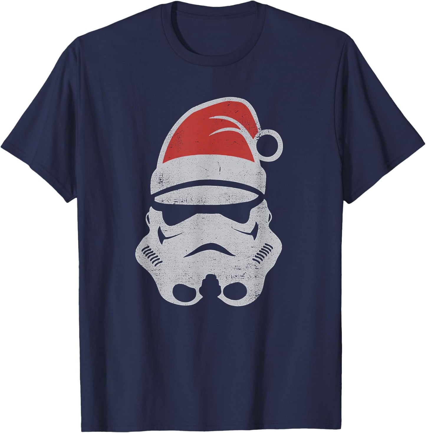 Star Wars Christmas Stormtrooper Holiday T-Shirt - T-Shirt | Navy