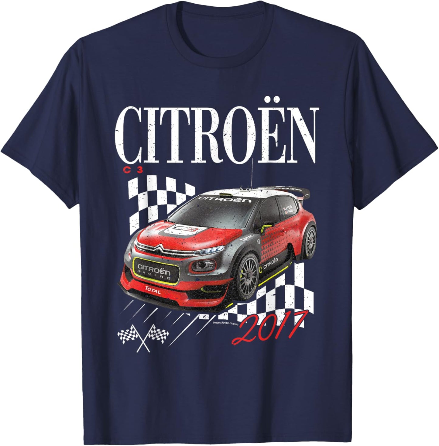Citroën C3 Racing 2017 T-Shirt - T-Shirt | Navy