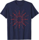 Cellists Music Gift Christmas Snowflake Cello T-Shirt - T-Shirt | Navy