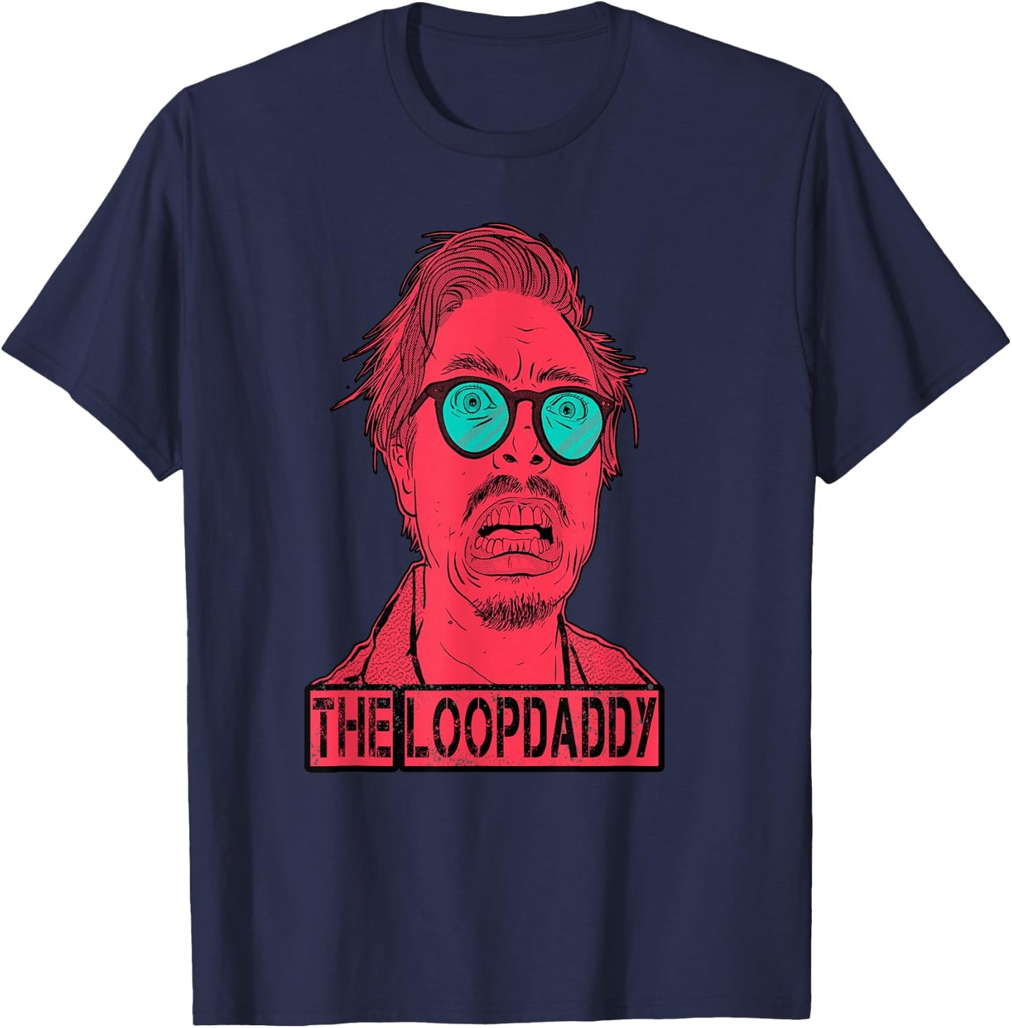 Funky Jazz and Deep House Pop Art Music Shirt T-Shirt - T-Shirt | Navy