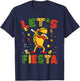 Let's Fiesta Tacos Dabbing Cinco De Mayo Mexican Dab Boy Kid T-Shirt - T-Shirt | Navy