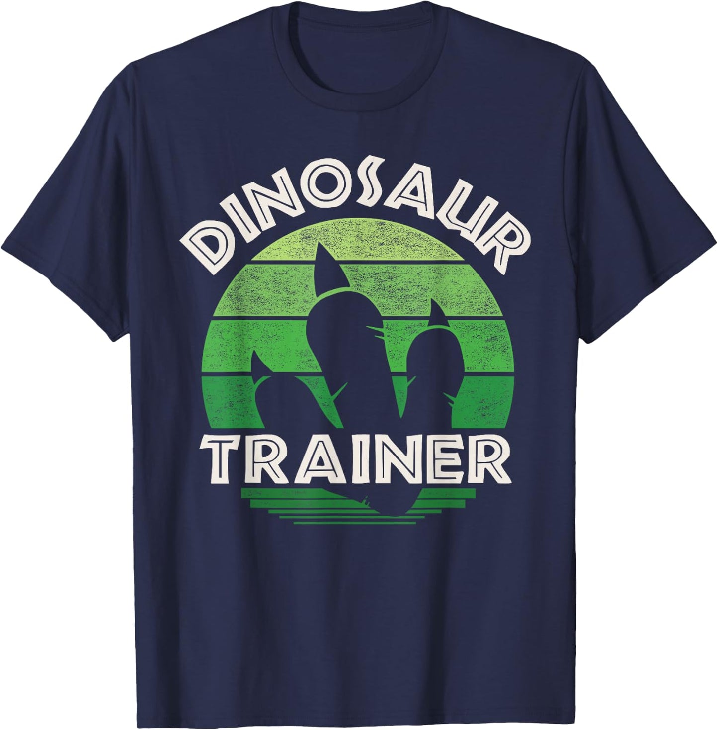 Dinosaur Trainer Funny Dinosaur Paw T-Shirt - T-Shirt | Navy