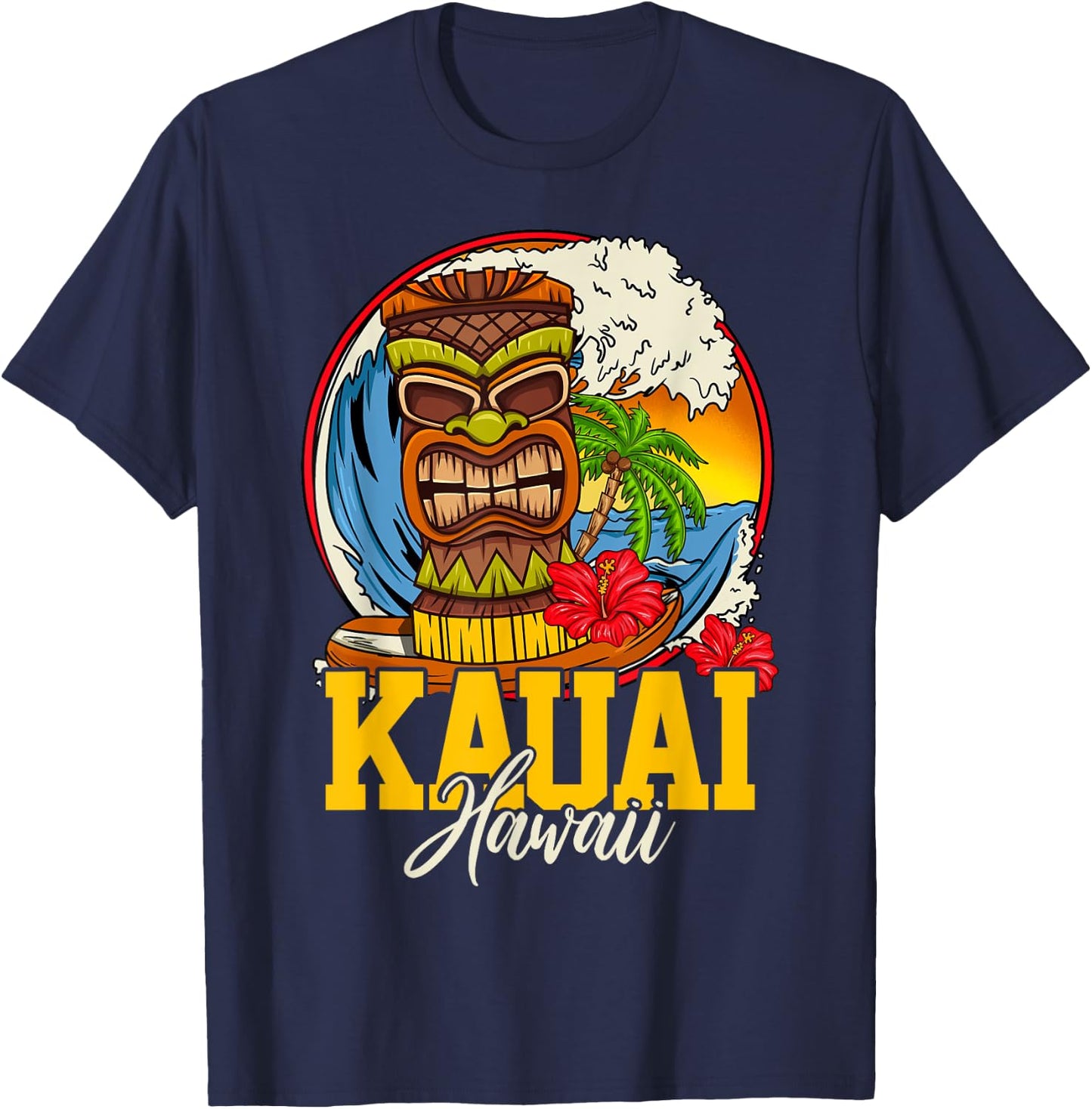 Kauai Hawaii T-Shirt - T-Shirt | Navy
