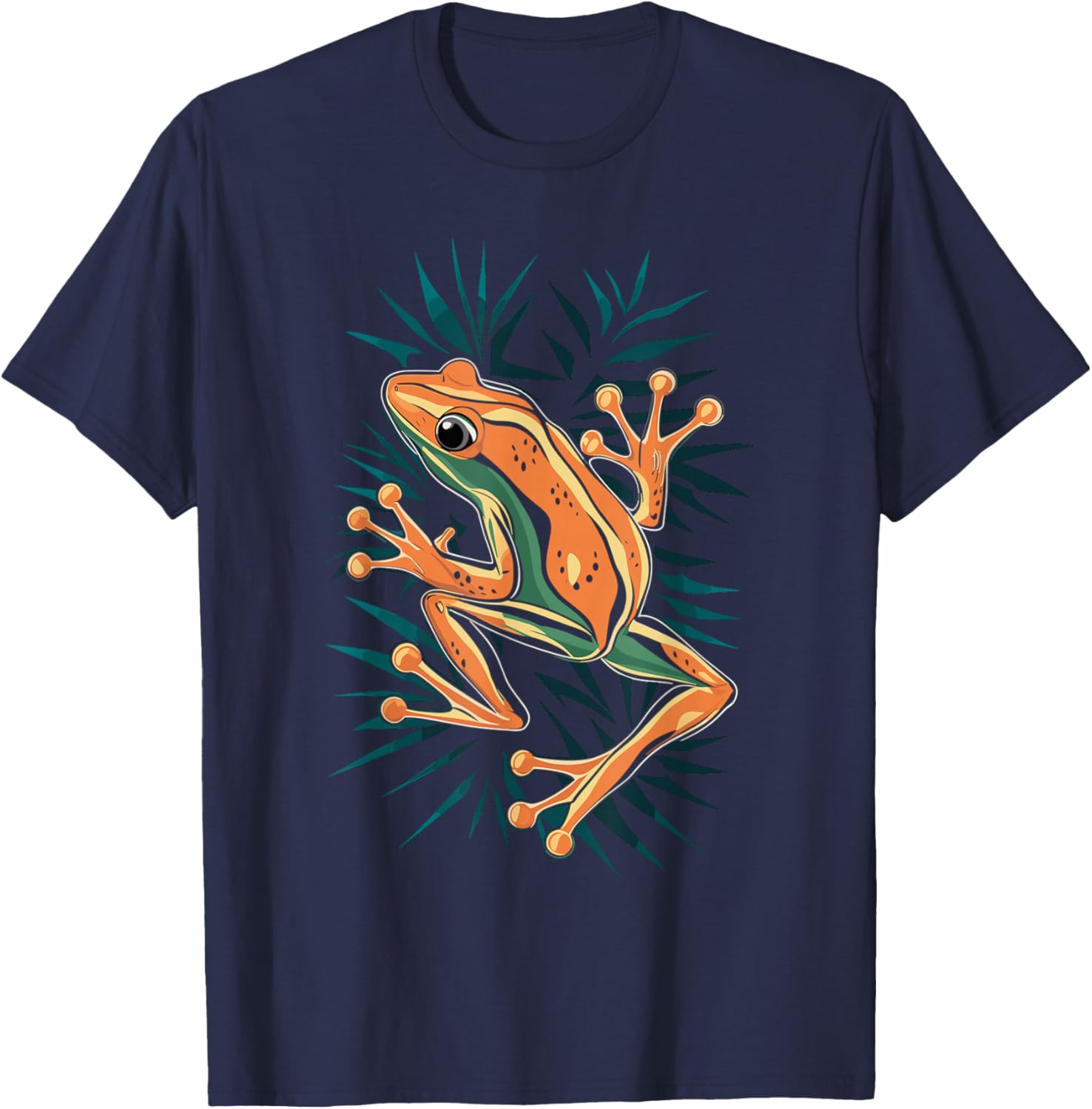 Coqui Frog Puerto Rico Wilflife Tropical Coqui T-Shirt - T-Shirt | Navy